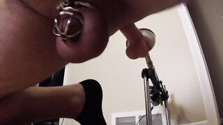 fuck machine destroyed me caged in chastity