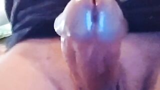 Old video dildo hands free