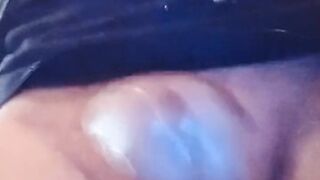 Old video dildo hands free