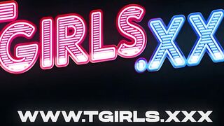 TGIRLS XXX - Alexandria Snow Invites You To Play With Her