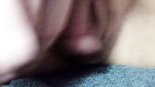 Quick wet masturbation huge clit cock guy with pussy