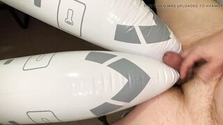 Small Penis Cumming On Two Inflatable Airplanes