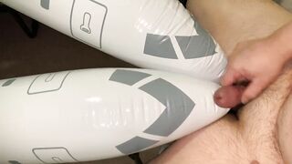 Small Penis Cumming On Two Inflatable Airplanes