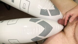 Small Penis Cumming On Two Inflatable Airplanes