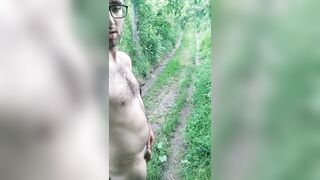 EXHIBITIONIST ADVENTURES IN THE PUBLIC FOREST AND SO HORNY MOANING WITH DIRTY TALK