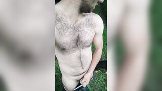 EXHIBITIONIST ADVENTURES IN THE PUBLIC FOREST AND SO HORNY MOANING WITH DIRTY TALK