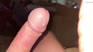 Uncut oozes Precum