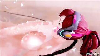 Dva shower big cock deepthroat big cumshot Full HD 60fps