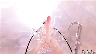 Dva shower big cock deepthroat big cumshot Full HD 60fps