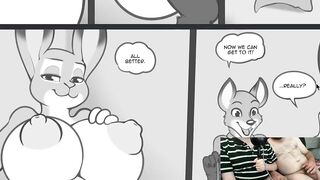 Furry Hentai Sex: Judy Gets Railed by Nick's Big Dick!