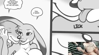 Furry Hentai Sex: Judy Gets Railed by Nick's Big Dick!