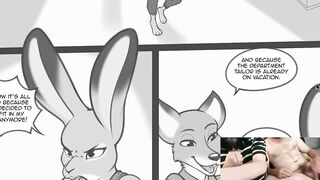 Furry Hentai Sex: Judy Gets Railed by Nick's Big Dick!