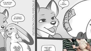 Furry Hentai Sex: Judy Gets Railed by Nick's Big Dick!