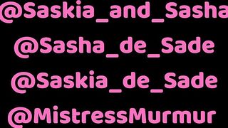 The Slut-O-Lympic Games ???? Saskia_de_Sade VS Sasha_de_Sade ???? the only winners are you viewers ????