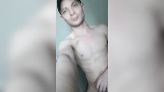 Bi boy cum