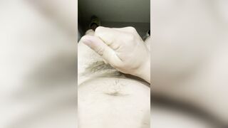 Cum inside my foreskin