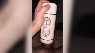 Milking myself till I cum everywhere