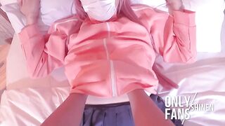 【Bocchi the Rock】????Cosplayer gets fucked, Japanese Crossdresser Femboy Anime Cosplay part.13