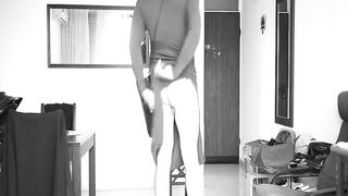 Crossdresser teacher dance