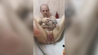 another exciting bath