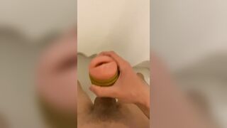 Came in my new fleshlight. Continued to fuck