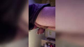 Stroking my cock