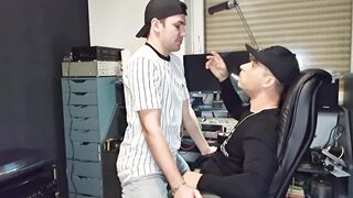 Cute twink seduces his alpha boyfriend and gets his ass fucked hard