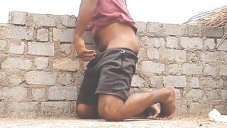 Village boy handjob sex video