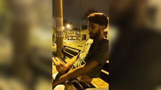 Jerking off in the street and getting caught multiple times