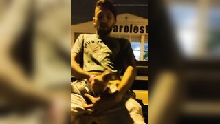 Jerking off in the street and getting caught multiple times