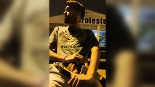 Jerking off in the street and getting caught multiple times