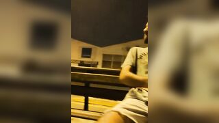 Jerking off in the street and getting caught multiple times