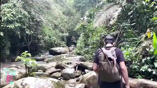 Excursion through the forest and then to masturbate