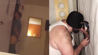 Straight horny mechanic is sucked anonymously by hungry fag