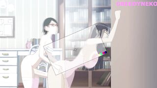 Sarada Uchiha Fucks Hinata Hyuga (Naruto)