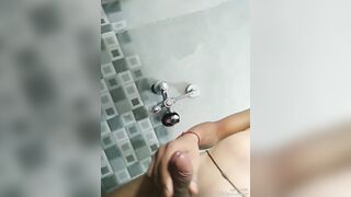 Hot Indian desi step dad and juicy cum