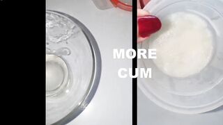 Gathering 100ml of my own cum