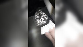 candid upskirt in public