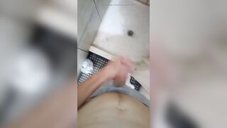 Solo Amateur Shower Masturbation Big White Cock, Mixed Race