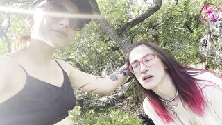 Anal Hike for TS Slave Loren Aprile