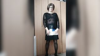 Patty crossdresser Strocking hardly