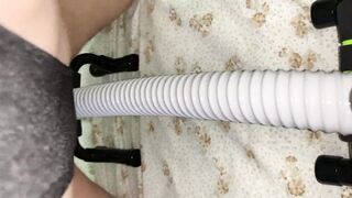 Small Penis Humping And Cumming On A Vacuum Cleaner Hose