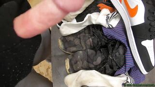 Cumshots on Adidas NMD and underpants (Quick)