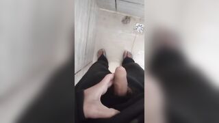 Pissing on the courner