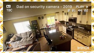 Dad on camera 2019