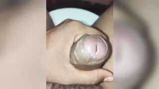 Big black dick masturbation