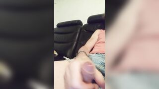 Sissy bibi Cumming in shorts