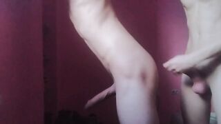 My shameful boyfriend fucks me hard bareback