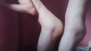 My shameful boyfriend fucks me hard bareback