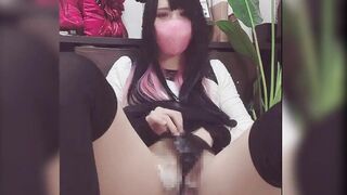 Individual shooting Cat ears A video that masturbates while distributing a neat